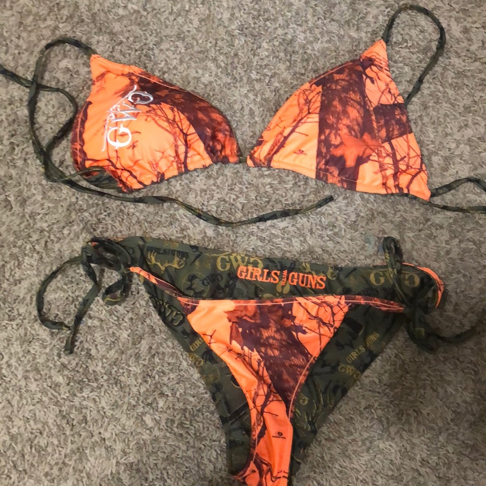 NWOT Girls with Guns Camo Bikini